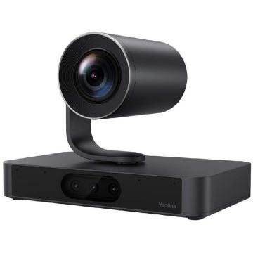 YEALINK Camera inteligenta Yealink 1206679, SmartVision 80  cu patru ochiuri, PTZ optic 20X, 4K, Negru