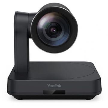 YEALINK Camera video videoconferinte Yealink 1206662,  UVC84, 4K, 12xUSB, PTZ, UVC84 BLK, pentru incaperi medii si mari, Negru