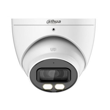 Camera de supraveghere analogica Dahua, Iluminare duala 40m, 5MP 2K, 2.8mm, Microfon, IP67, HAC-HDW1509T-IL-A-0280B-S2