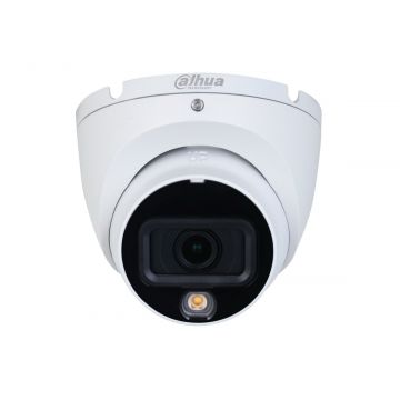 Camera de supraveghere Dahua, 5MP 2K, Microfon, Iluminare duala IR si LED 20m, HAC-HDW1500TLMP-IL-A-0280B-S2