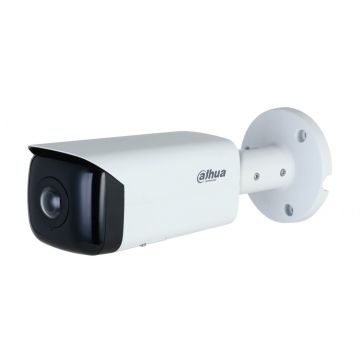 Camera de supraveghere IP, 4 MP, IR 20 m, 2.1 mm, PoE, MicroSD, WizSense, unghi vizual 180°, Dahua, IPC-HFW3441T-AS-P-0210B
