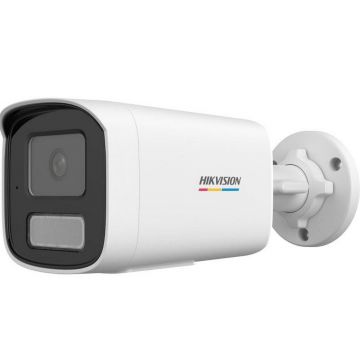 Camera de supraveghere IP Hikvision DS-2CD1T67G2H-LIU(2.8mm), 6MP, 2.8mm, ColorVu, Smart Hybrid Light, Microfon, PoE, IP67