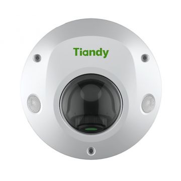 Camera de supraveghere IP Mini Dome TC-C35PS-I3EYMH-28 Tiandy, 5MP, IR 30m, Functii AI, Microfon, slot microSD, PoE, IP66