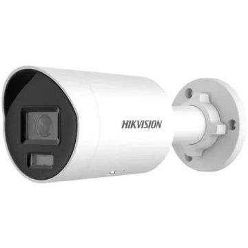 Camera de supraveghere IP Smart Hybrid, Hikvision DS-2CD2047G2H-LIU(2.8mm)(EF), 4MP, 2.8mm, Microfon, MicroSD, PoE, IP67