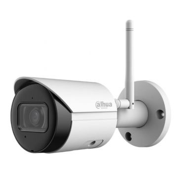 Camera de supraveghere IP Wi-Fi, Full HD 2MP, 2.8mm, IR 30m, Microfon, MicroSD, IP67, Dahua IPC-HFW1230DS-SAW-0280B