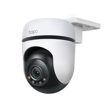 Camera de supraveghere IP Wi-Fi, Tp-Link Tapo TP-IPC510W, 2K, 3MP, PT, iluminare duala, functii detectie AI, audio bidirectional, slot card microSD, alarma, IP65