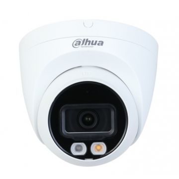 Camera de supraveghere IP, WizSense, 2MP, Smart Dual Illuminator, IR si LED 30m, 2.8mm, microfon, PoE, Dahua IPC-HDW2249T-S-IL-0280B
