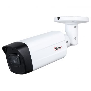 Camera de supraveghere pentru exterior HDCVI, Full HD 2MP, 3.6mm, IR 80m, Microfon, IP67, Safer SAF-BM2MP80F36TH-A