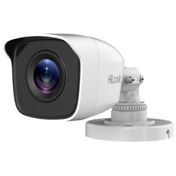 Camera de supraveghere pentru exterior, HDTVI, Hikvision HiLook THC-B120-P(B), 2MP, 2.8mm, IR20, IP66, plastic