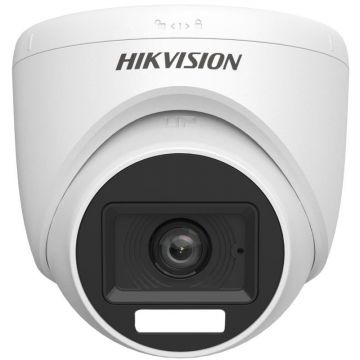 Camera de supraveghere pentru interior, Hikvision Hybrid, 3K 5MP, 2.8 mm, Iluminare duala 20m, Audio, DS-2CE76K0T-LPFS(2.8MM)