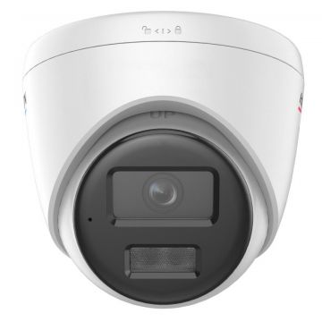 Camera de supraveghere Turret 2MP Hikvision DS-2CD1327G2H-LIU(2.8mm), Hybrid Light 30m, ColorVu, Microfon, PoE