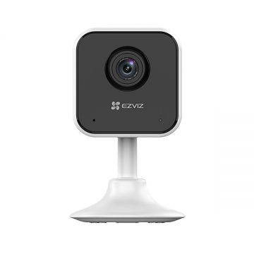 Camera de supraveghere Wi-Fi Ezviz CS-H1c(1080P), 2MP, IR 10m, detectie umana, audio bidirectional, slot card microSD