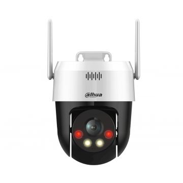 Camera de supraveghere Wireless Dahua 5MP, SD-P5AE-PV-0400B, 4mm, Alarma acustica si optica, Auto Tracking, IP66