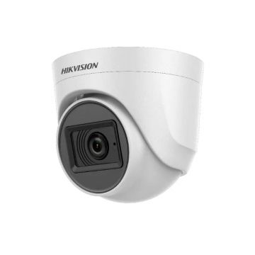 Camera Dome cu microfon, Turbo HD, 2MP Full HD Hikvision DS-2CE76D0T-ITPFS(2.8MM)C, IR 20m cu EXIR 2.0
