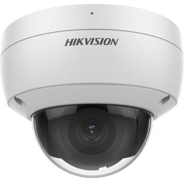 Camera Dome IP, 2K 4MP, 2.8 mm, IR 30 metri, AcuSense DarkFighter, Microfon, MicroSD, PoE, Hikvision DS-2CD2146G2-ISU2.8C