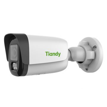 Camera IP Color Maker Bullet, TC-C34WP-WEY-28 Tiandy, 4MP, 2.8mm, LED 15m, Microfon, MicroSD, PoE, IP67