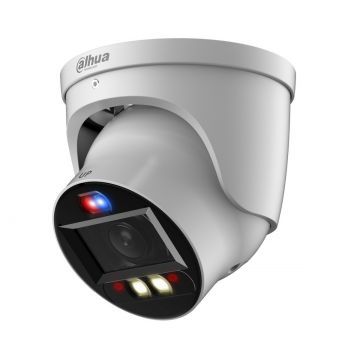 Camera IP Dahua, 4K, Varifocala, WizSense, Alarma acustica si vizuala, Iluminare duala, Audio, PoE, IPC-HDW3849H-ZAS-PV-27135