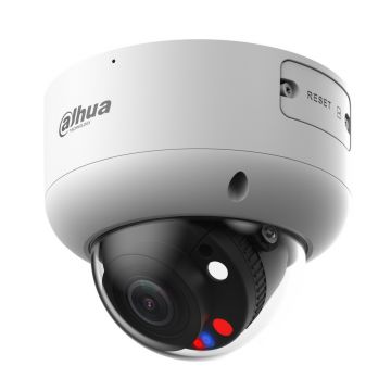 Camera IP Dahua WizSense, 5MP, lentila varifocala 2.7-13.5mm, Iluminare Duala LED 40m si IR 50m, Alarma sonora si optica, IPC-HDBW3549R1-ZAS-PV-27135