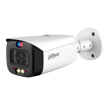 Camera IP Dahua WizSense, 8MP, lentila varifocala 2.7-13.5mm, Iluminare duala LED 40m si IR 50m, Alarma audio si stroboscopica, IPC-HFW3849T1-ZAS-PV-27135