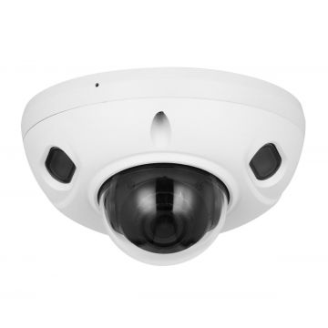 Camera IP Dome Dahua, WizSense, Full HD 2MP, 2.1mm, IR 30m, Microfon, slot MicroSD, PoE, IP67, IK10, IPC-HDBW3241F-AS-0210B-S2