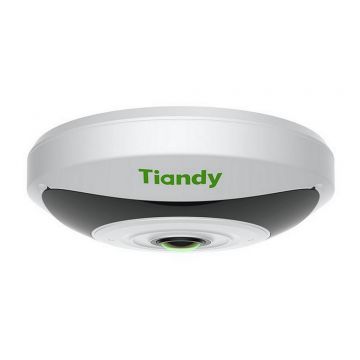 Camera IP Fisheye TC-C35VN-I3-EY-1.4 Tiandy, 5MP, 1.4mm, 360°, IR 30m, Functii AI, Microfon, MicroSD, PoE