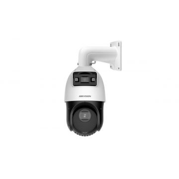 Camera IP TandemVu, AcuSense DarkFighter, 4MP, Varifocala, Zoom optic x15 / Zoom digital x16, IR 100m/LED 30m, PoE+, Hikvision DS-2SE4C415MWG-E14F0