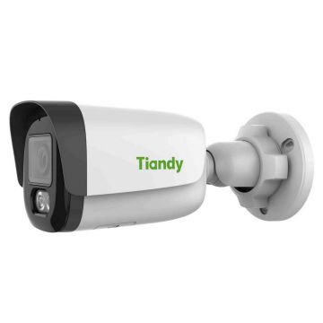 Camera IP Tiandy Color Maker Pro, 8MP 4K,  12V sau POE, IR 50 m, Slot MicroSD, Microfon, Difuzor, Alarma, TC-C38WQ-I5W-8MP