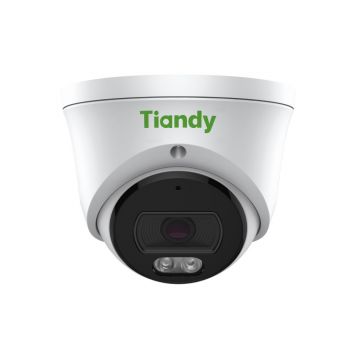 Camera IP Turret Color Maker Tiandy TC-C34XS-I3W-28V4.2, 4MP, 2.8mm, Microfon, PoE, IP66