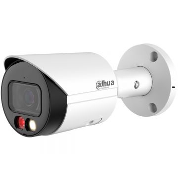 Camera IP WizSense Dahua IPC-HFW2249S-S-IL-0360B, 2MP, lentila 3.6mm, iluminare duala LED + IR 30m, microfon, slot microSD, PoE, IP67