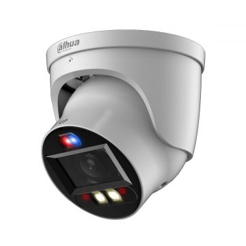 Camera IP, WizSense, Iluminare Duala, Alarma acustica si vizuala, 5MP, Varifocala, slot MicroSD, PoE, IP67, Dahua IPC-HDW3549H-ZAS-PV-27135