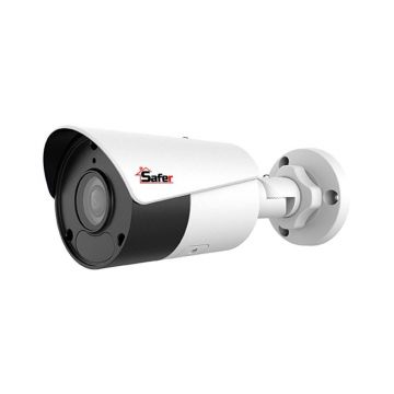 Camera supraveghere IP 4K 8MP, 2.8mm, IR50m, PoE, ONVIF, slot MicroSD, IP67, Safer SAF-IPCBM8MP50ES-28