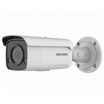 Camera supraveghere IP bullet Hikvision ColorVu, 2MP, lumina alba 60m, IP67, DS-2CD2T27G2-L(2.8mm)