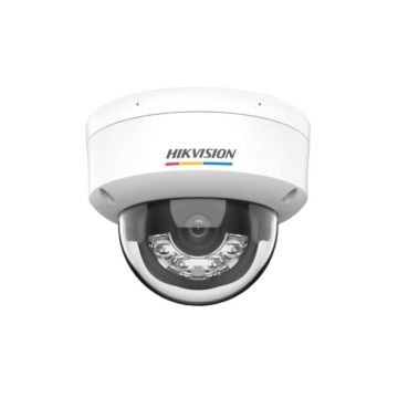 Camera supraveghere IP ColorVu Hikvision DS-2CD1127G2H-LIU(2.8MM), 2MP, Smart Hybrid Light, Audio, PoE, IP67