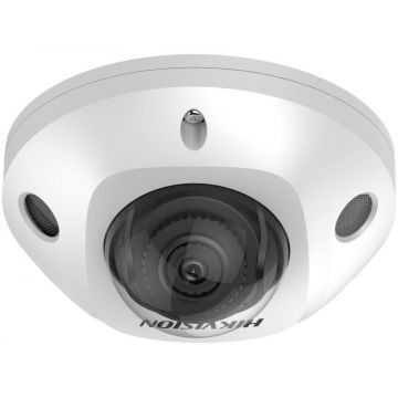 Camera supraveghere IP ColorVu Hikvision DS-2CD2527G2-LS(2.8mm)(C), 2MP, LED alb 30m, Microfon, PoE, IP67