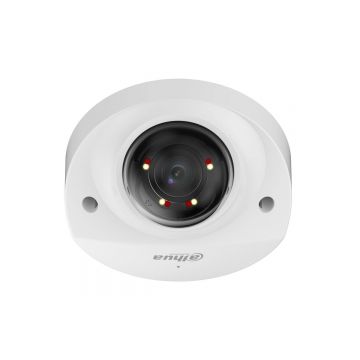 Camera supraveghere IP Dahua IPC-HDBW2449F-AS-IL-0280B, 4MP, WizSense, Iluminare duala, Microfon, PoE, IP67