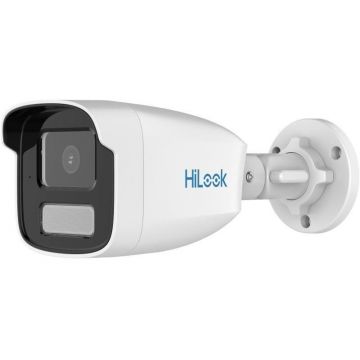 Camera supraveghere IP Hikvision HiLook IPC-B429HA-LU, 2MP, 2.8mm, ColorVu, Iluminare duala, Microfon, PoE, IP67
