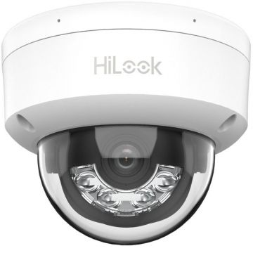 Camera supraveghere IP Hikvision HiLook IPC-D160HA-LU, 6MP, 2.8mm, Smart Hybrid Light, Microfon, PoE, IP67