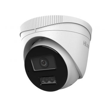 Camera supraveghere IP Hikvision HiLook IPC-T240HA-LU, 4MP, 2.8mm, Smart Hybrid Light, microfon, PoE, IP67