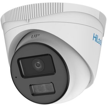 Camera supraveghere IP Hikvision HiLook IPC-T249HA-LU, 4MP, Iluminare duala 30m, 2.8mm, ColorVu, Microfon, PoE, IP67