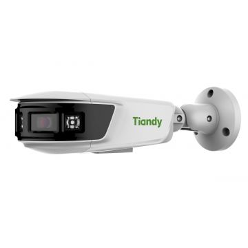 Camera supraveghere IP panoramica Tiandy TC-C382V-WEYSH, 8MP,  2.8mm, FOV 180, LED alb 15m, audio, slot microSD, PoE, IP67