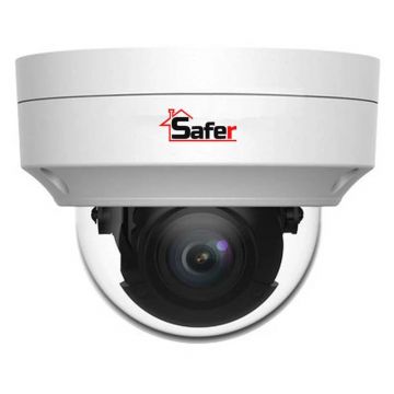 Camera supraveghere IP Safer PoE, FULL HD, Dome, Lentila 2.8mm, Infrarosu 30 Metri, PoE SAF-IPCDM2MP30-28