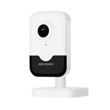 Camera supraveghere IP Wi-Fi Hikvision DS-2CD2423G2-IW(2.8mm)(W), 2MP, IR 10m, lentila 2.8mm, microfon si difuzor, slot microSD, PoE