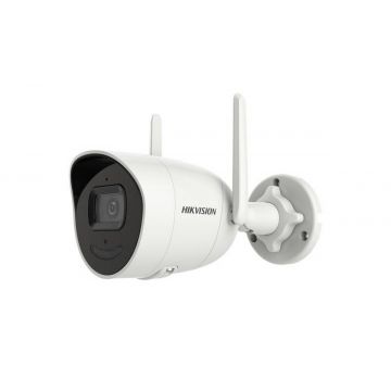 Camera supraveghere IP Wi-Fi Hikvision DS-2CV2041G2-IDW(2.8mm)(W), 4MP 2K, 2.8mm, IR  30m, Microfon, Difuzor, Slot MicroSD, IP66