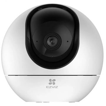 Camera Wi-Fi Ezviz CS-H6(5WF4mm) H6 PT, 3K, IR 10m, 4mm, Starlight, Detectare persoane si animale, Bidirectionala, MicroSD