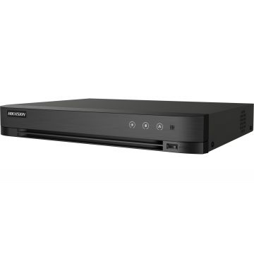 DVR 4 canale, 2MP Full HD, Acusense Hikvision iDS-7204HQHI-M1/XT, HDTVI/CVI/AHD/IP, 1x SATA