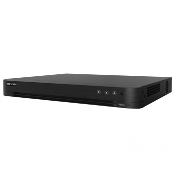DVR 8 canale, 8 MP 4K, AcuSense, Audio prin coaxial, 2x port SATA, alarma, Hikvision iDS-7208HTHI-M2/S(C)/4A+8/4ALM