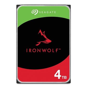 Hard Disk 4TB Seagate Ironwolf, 202 MB/s, 5400 RPM, cache 256MB, ST4000VN006