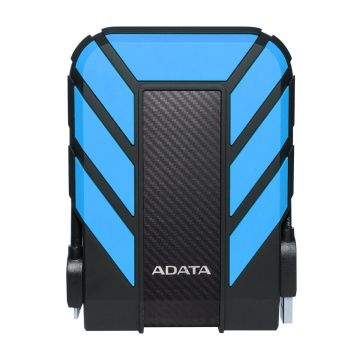 Hard Drive extern ADATA, 2TB, Albastru, USB 3.1, IP68, IPX8, protectie silicon, HDD AHD710P-2TU31-C(Blue)