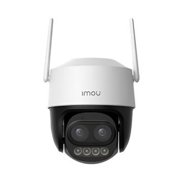 Imou Cruiser Z, Wi-Fi 6, 5MP 3K, 12x Zoom Hibrid, Iluminare duala, Functii AI, MicroSD, Audio, Alarma, IP66, IPC-S7DP-5M0WEZ