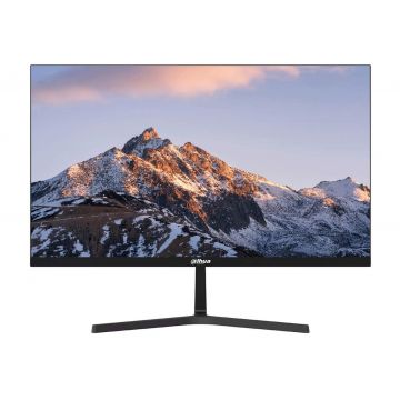 Monitor Full HD Dahua LM22-B200S, diagonala 21.45 inch (54.48cm), unghi de vizualizare 178, intrari VGA si HDMI, 2x difuzor